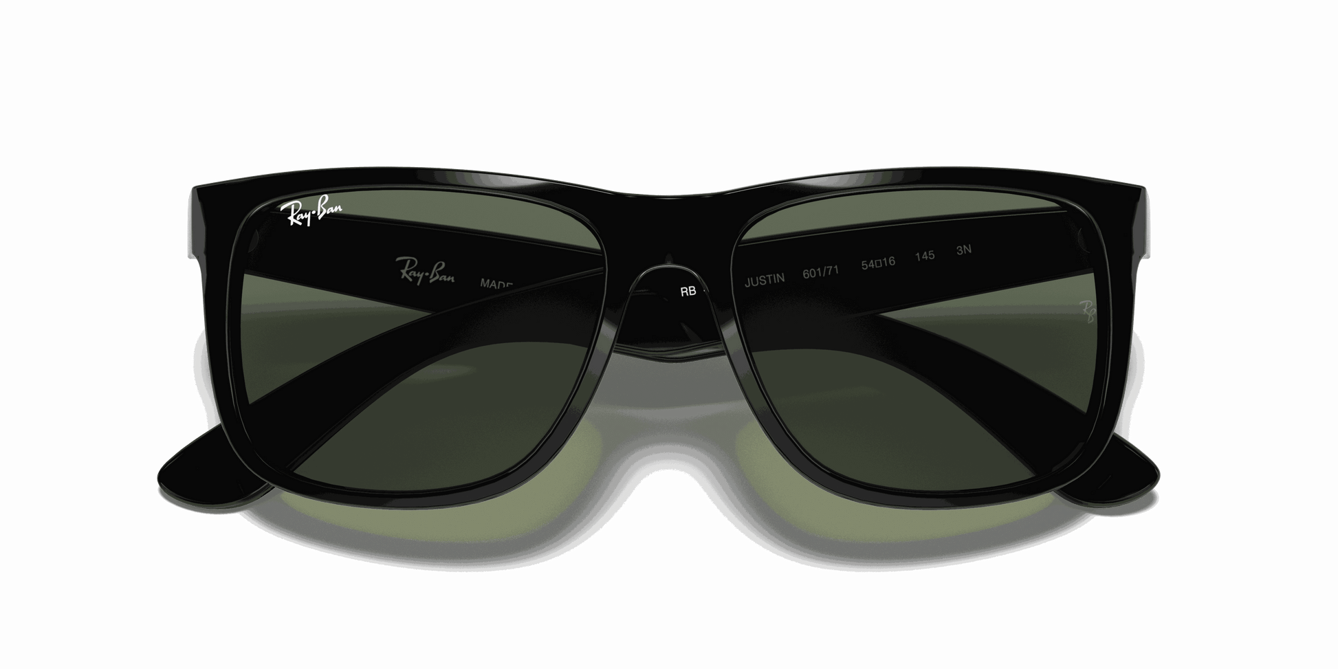 [Dark Green Lenses, Polished Black Frame]