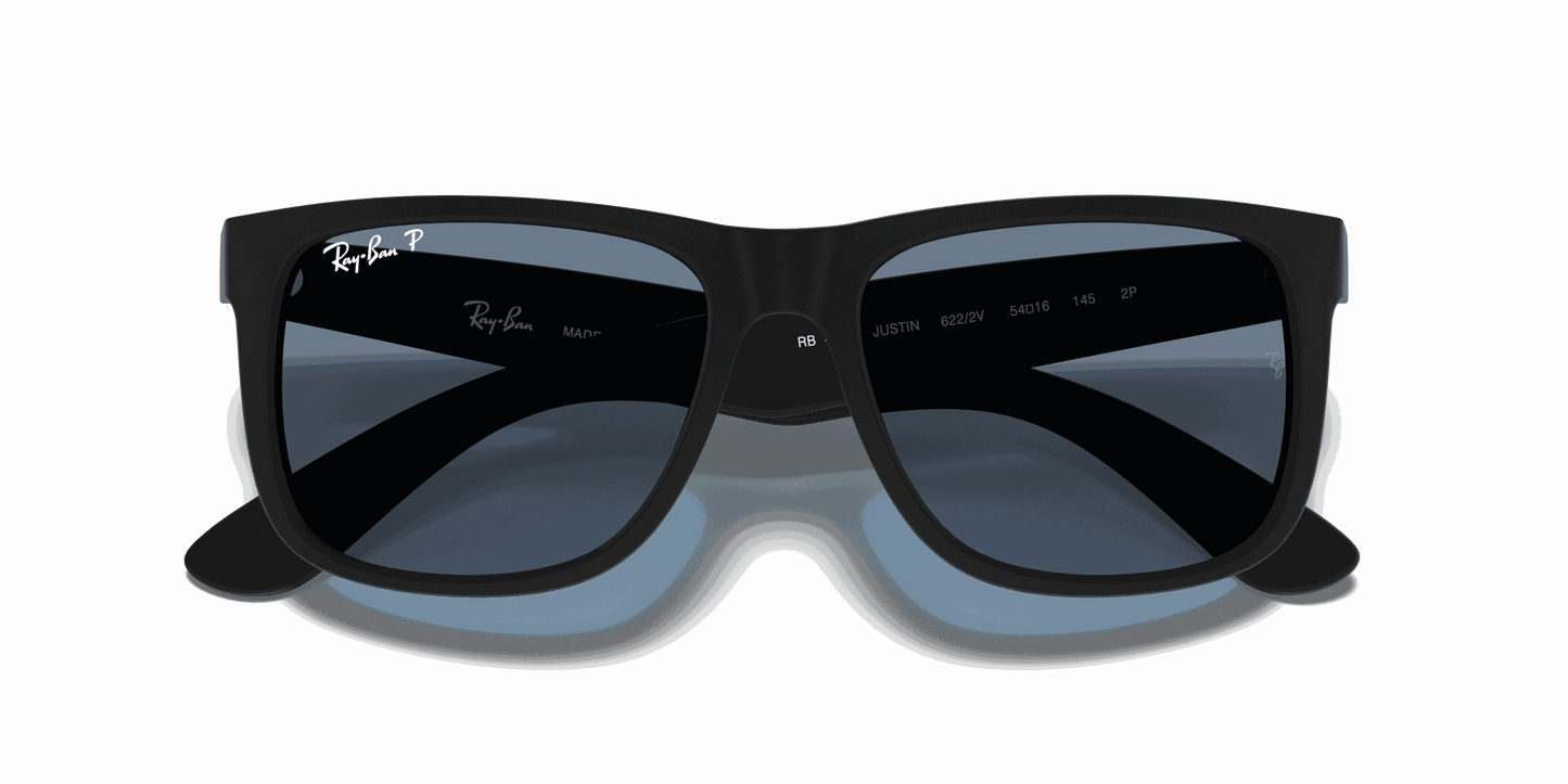 [Dark Blue Lenses, Matte Rubber Black Frame]