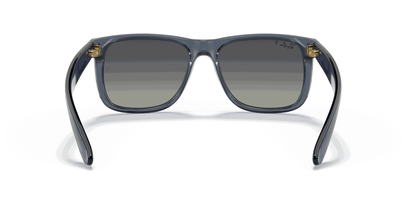 [Grey Lenses, Polished Transparent Blue Frame]