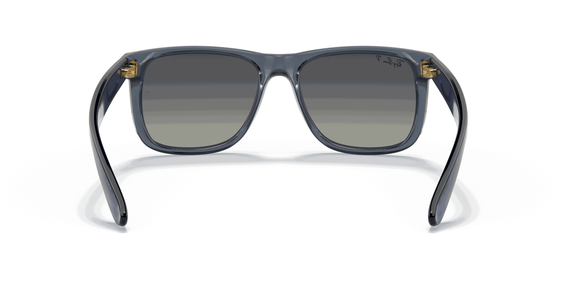 [Grey Lenses, Polished Transparent Blue Frame]