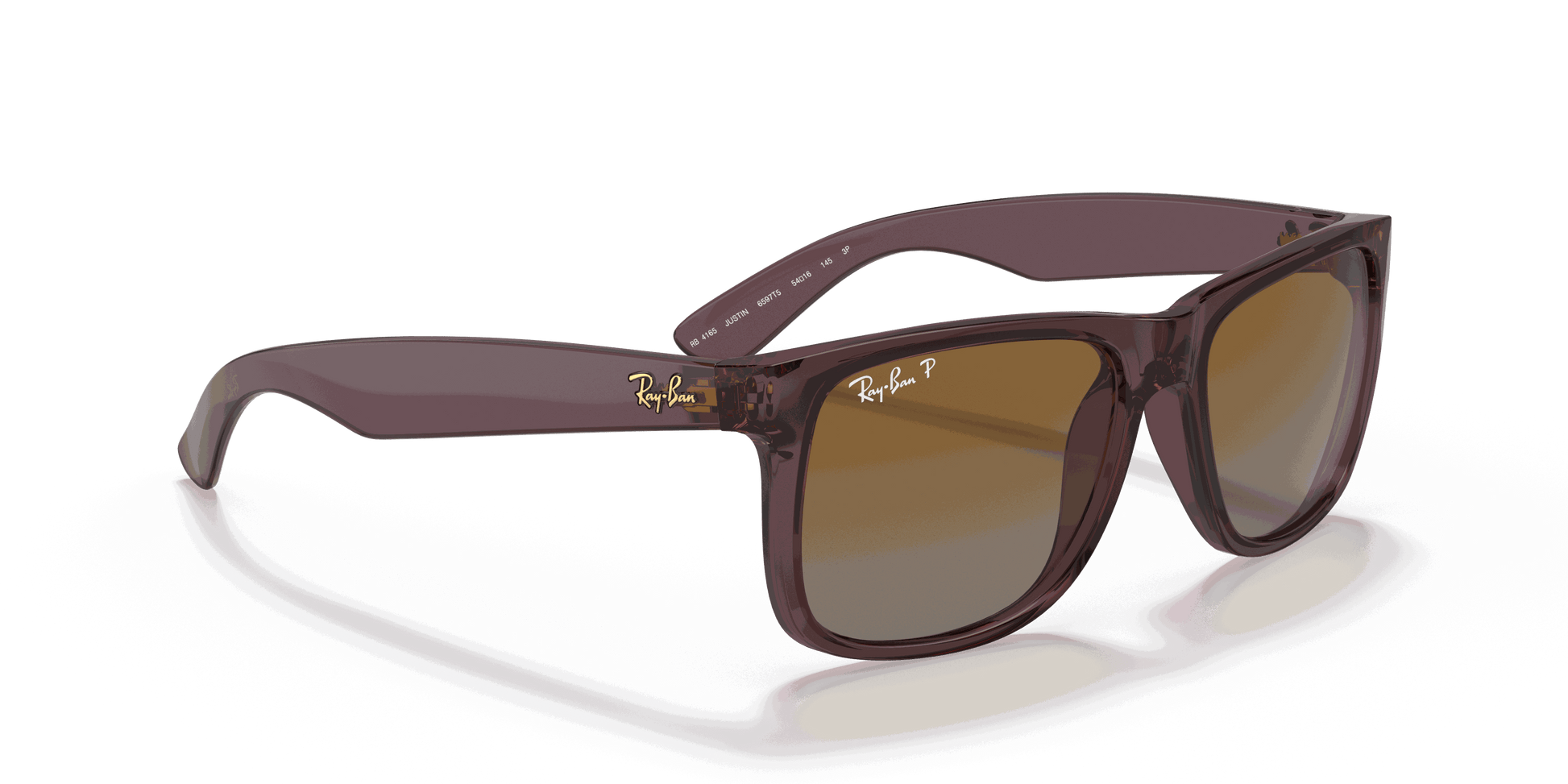 [Brown Lenses, Polished Transparent Dark Brown Frame]