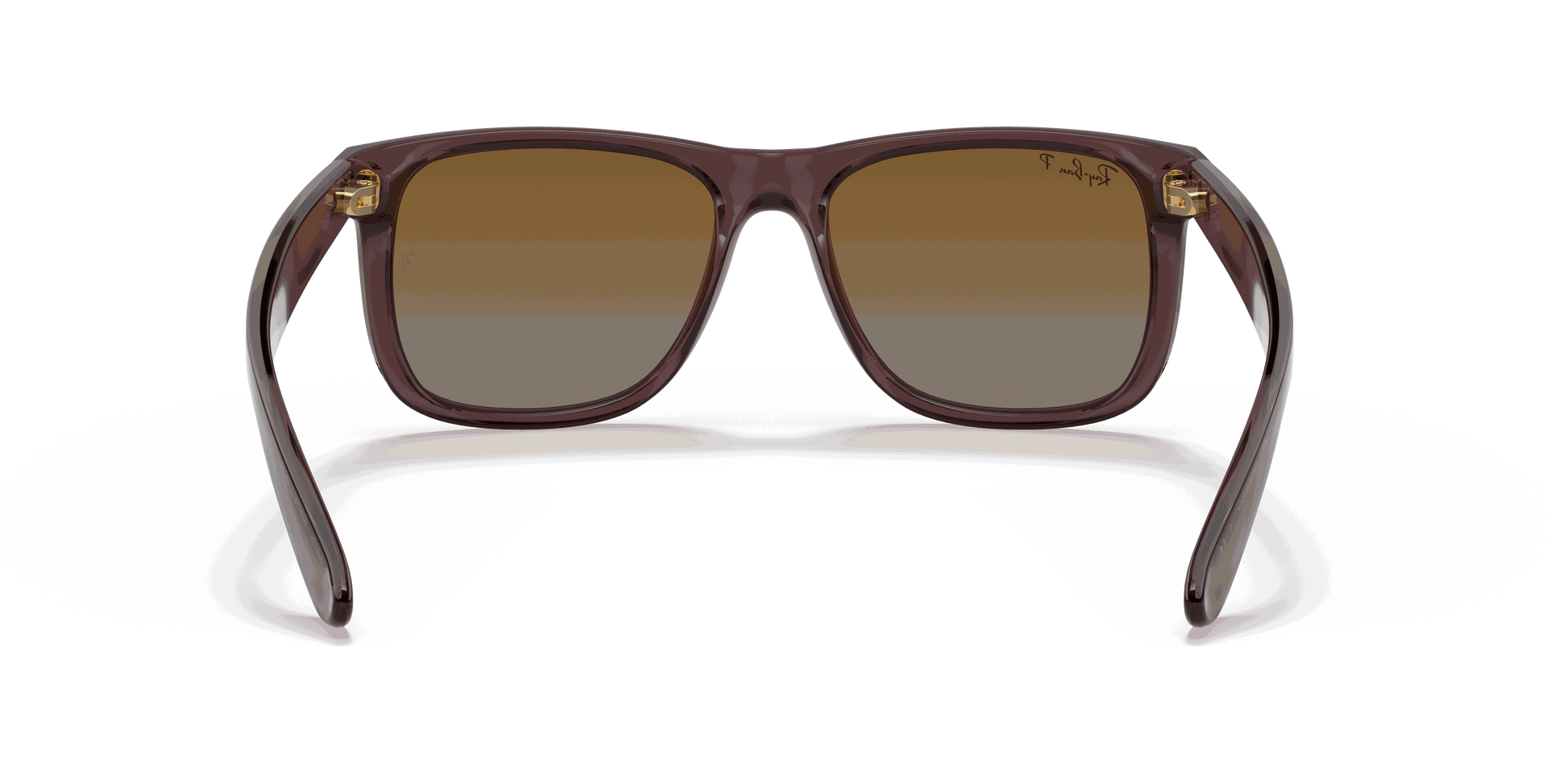 [Brown Lenses, Polished Transparent Dark Brown Frame]