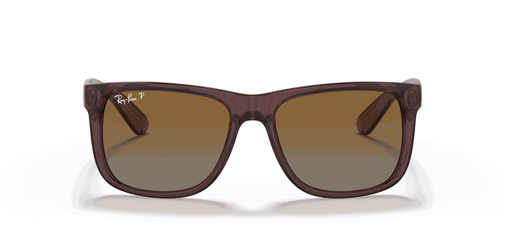 [Brown Lenses, Polished Transparent Dark Brown Frame]