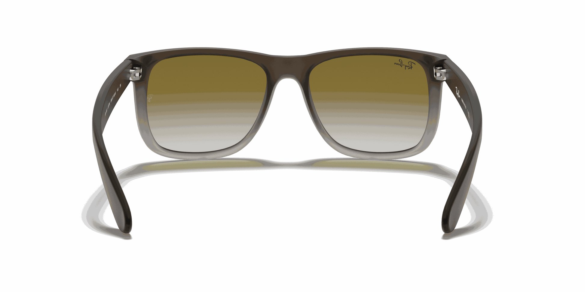 [Green Gradient Lenses, Matte Brown Frame]