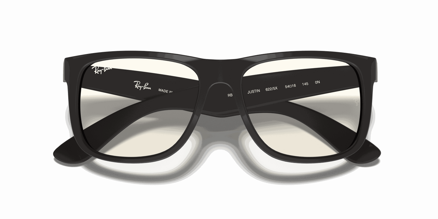 [Clear Lenses, Matte Rubber Black Frame]
