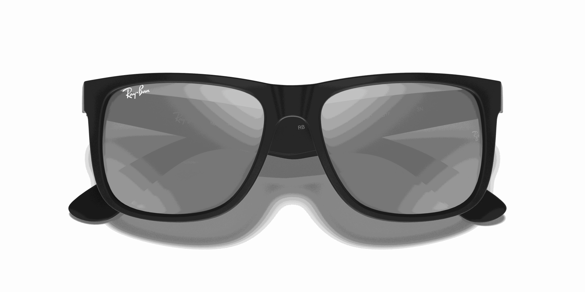 [Silver Lenses, Matte Rubber Black Frame]
