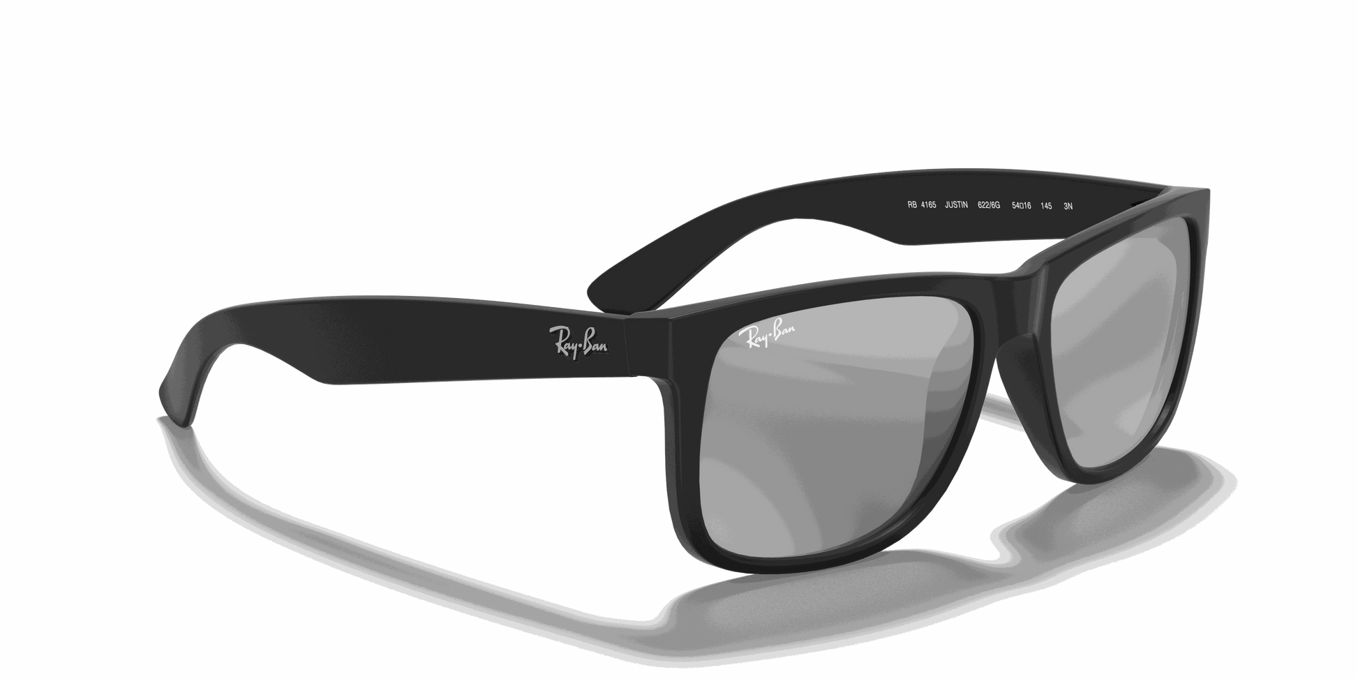 [Grey Mirror Silver Lenses, Matte Rubber Black Frame]