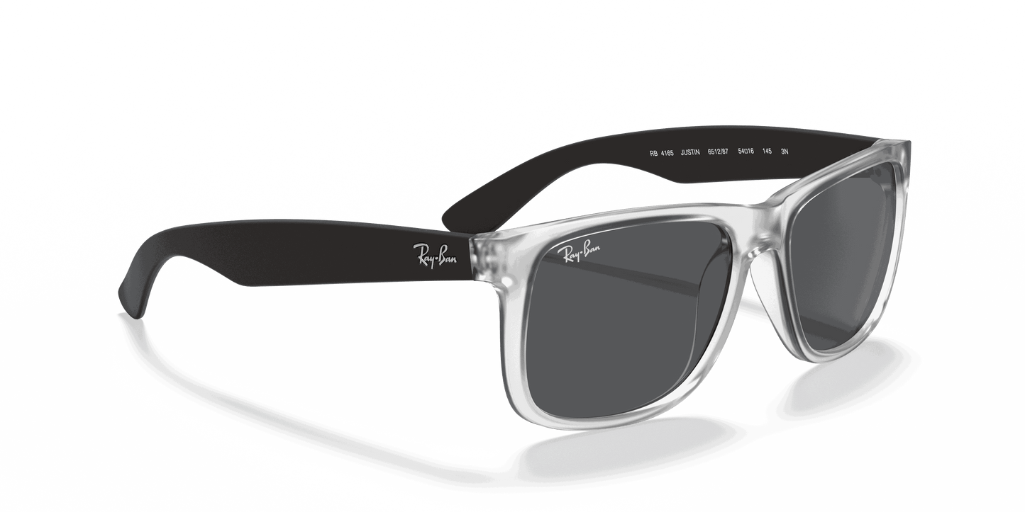 [Grey Lenses, Matte Transparent Frame]