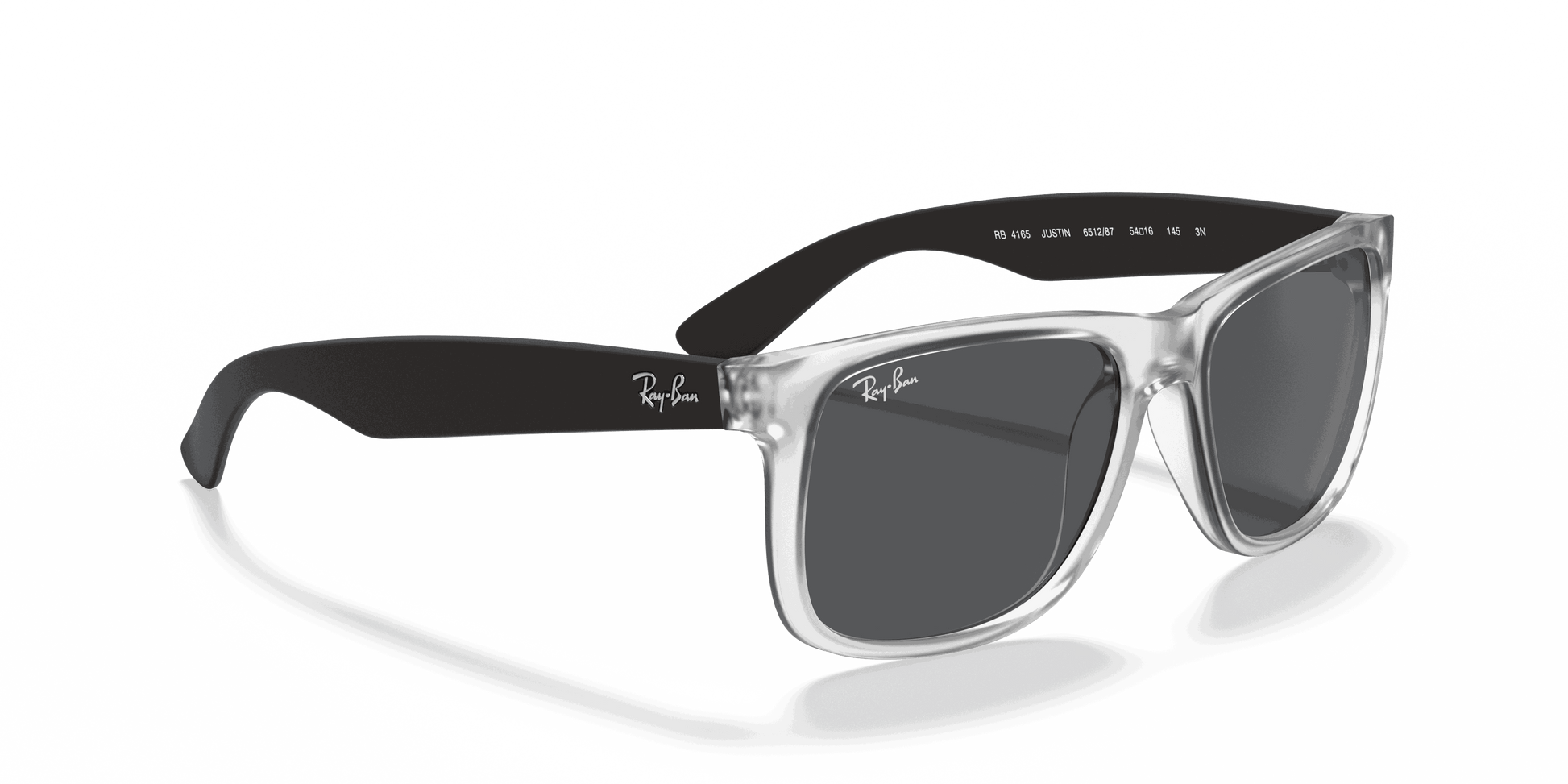 [Grey Lenses, Matte Transparent Frame]