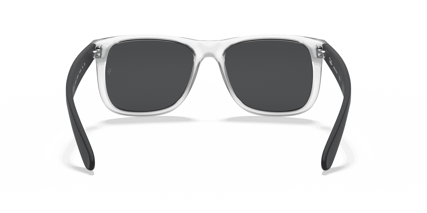 [Grey Lenses, Matte Transparent Frame]