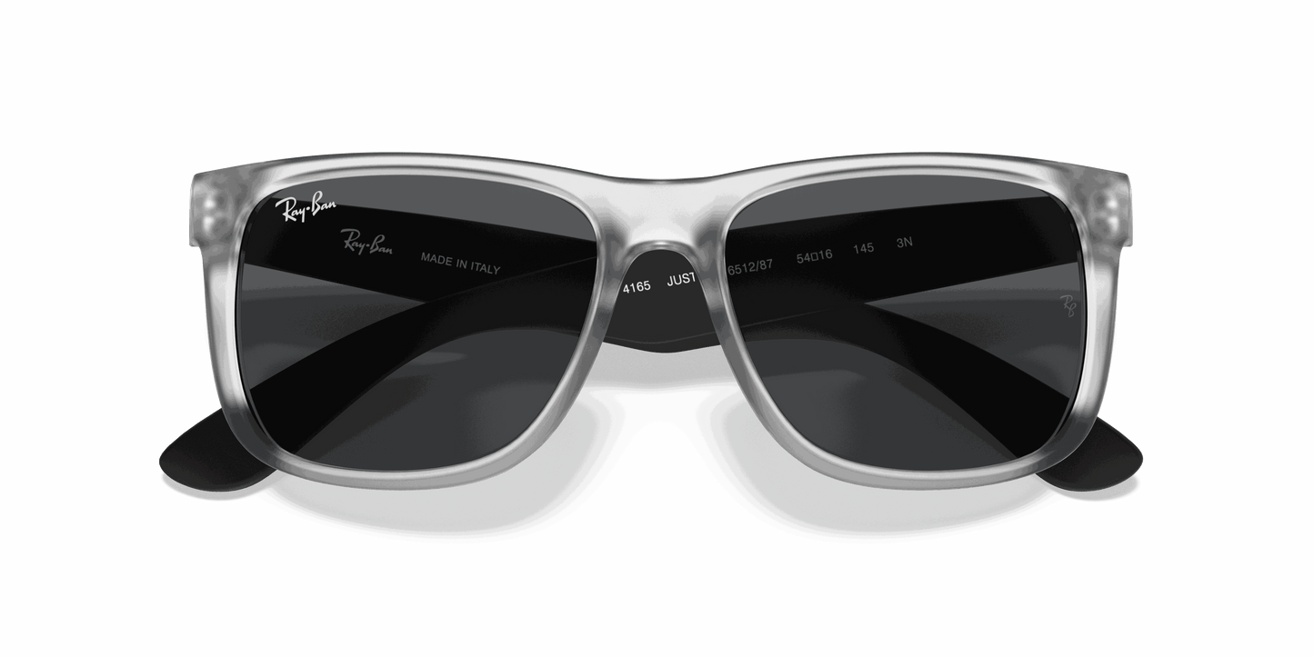 [Grey Lenses, Matte Transparent Frame]