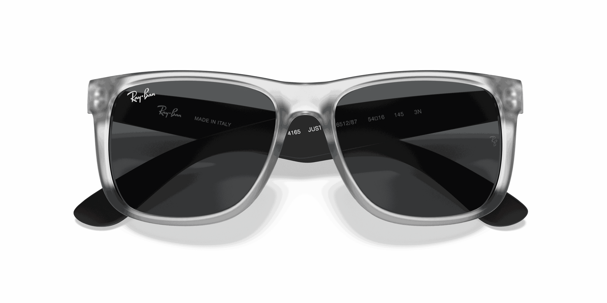 [Grey Lenses, Matte Transparent Frame]