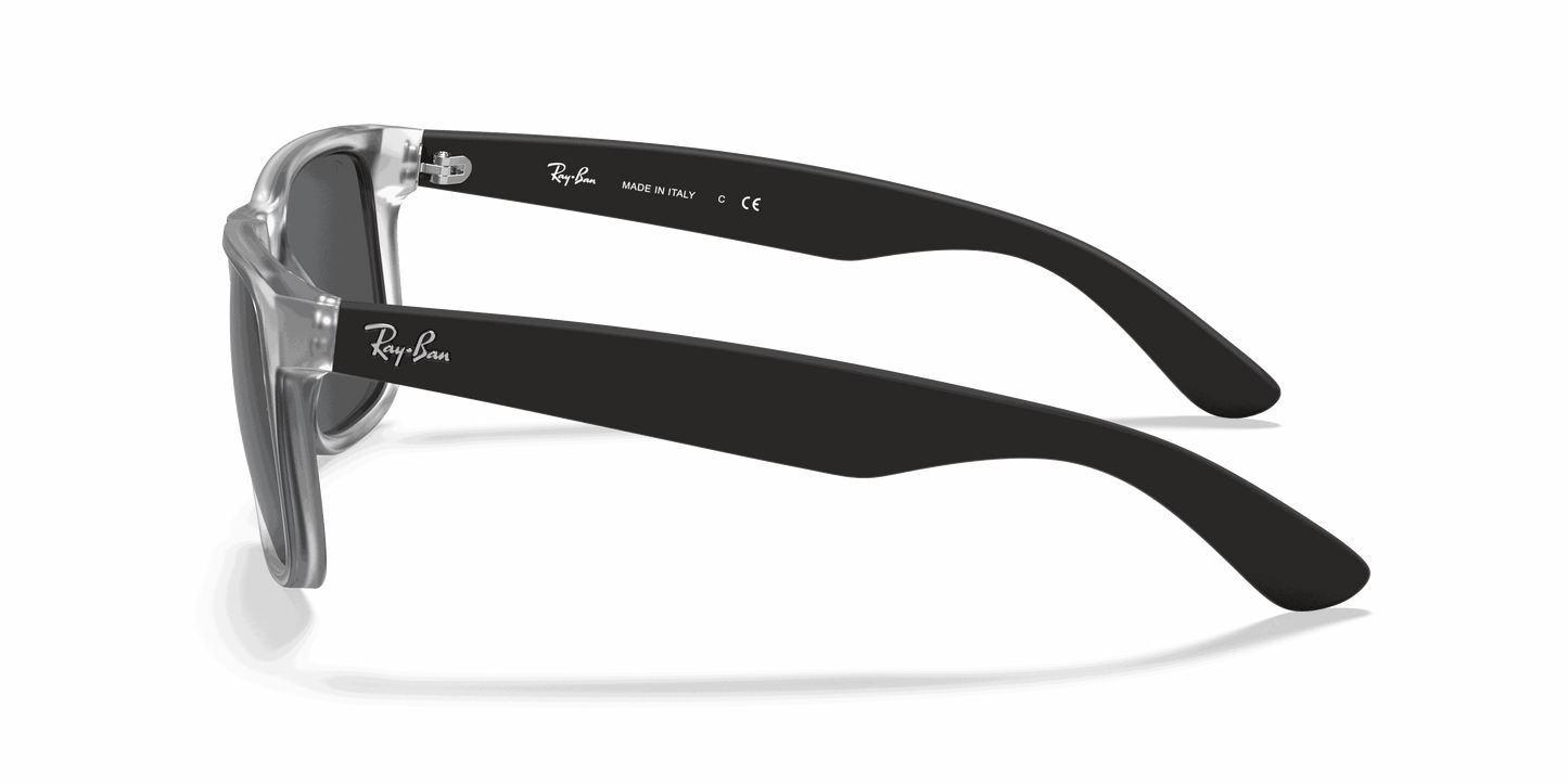 [Grey Lenses, Matte Transparent Frame]