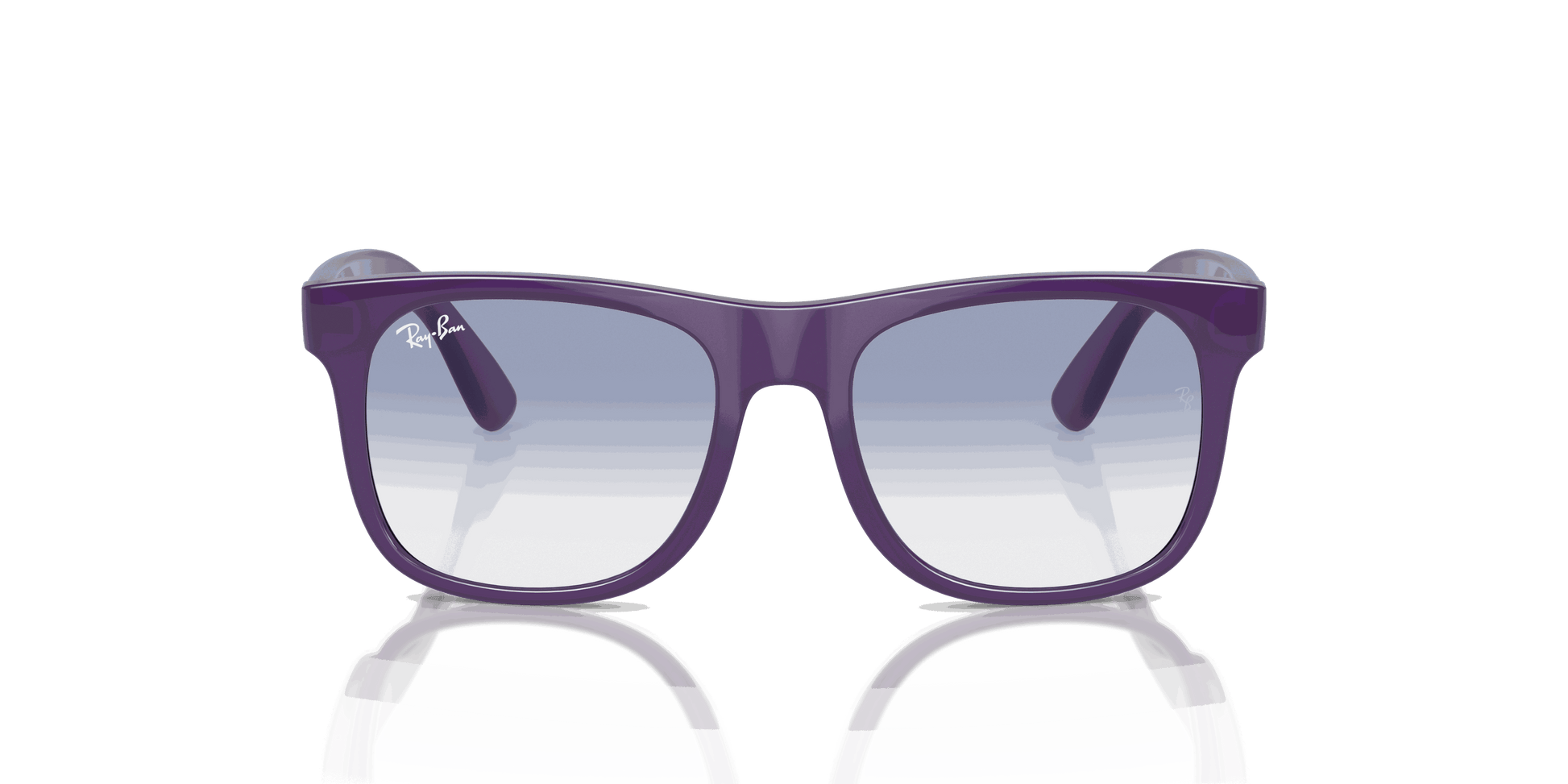 [Blue Lenses, Polished Opal Violet Frame]