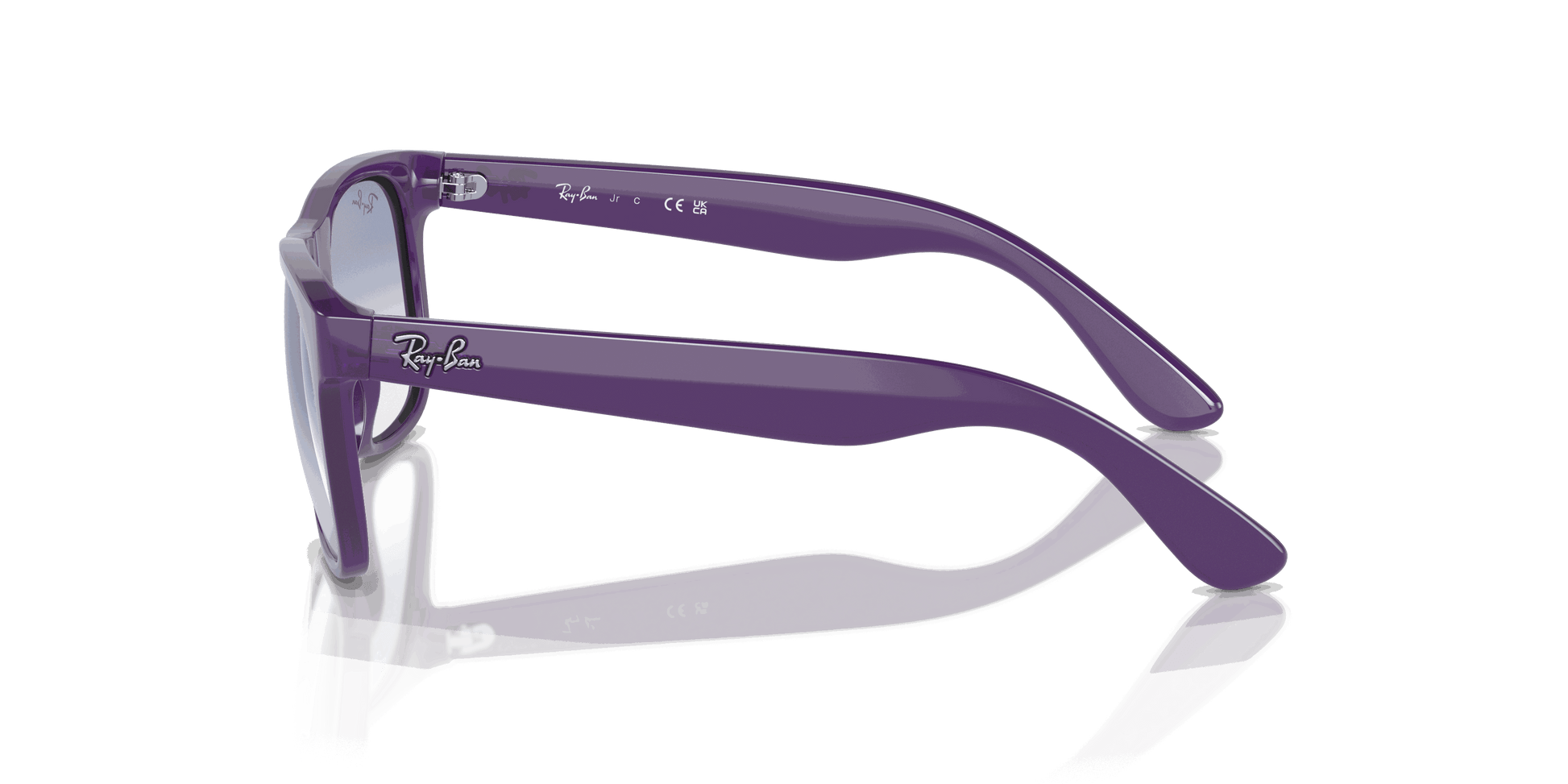 [Blue Lenses, Polished Opal Violet Frame]