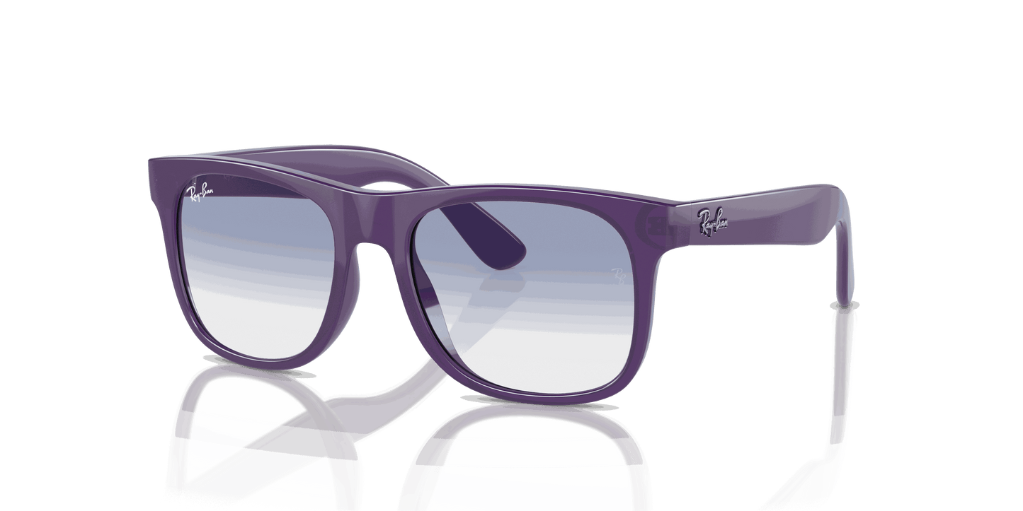 [Blue Lenses, Polished Opal Violet Frame]