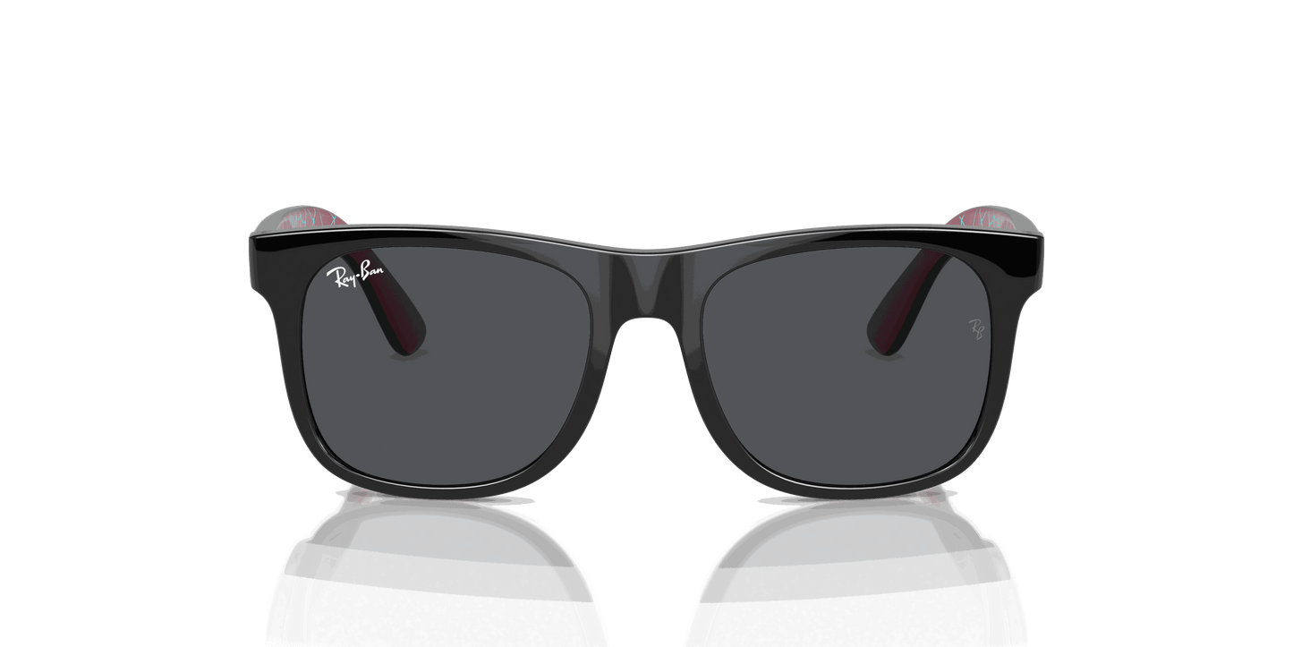 [Dark Grey Lenses, Polished Black Frame]