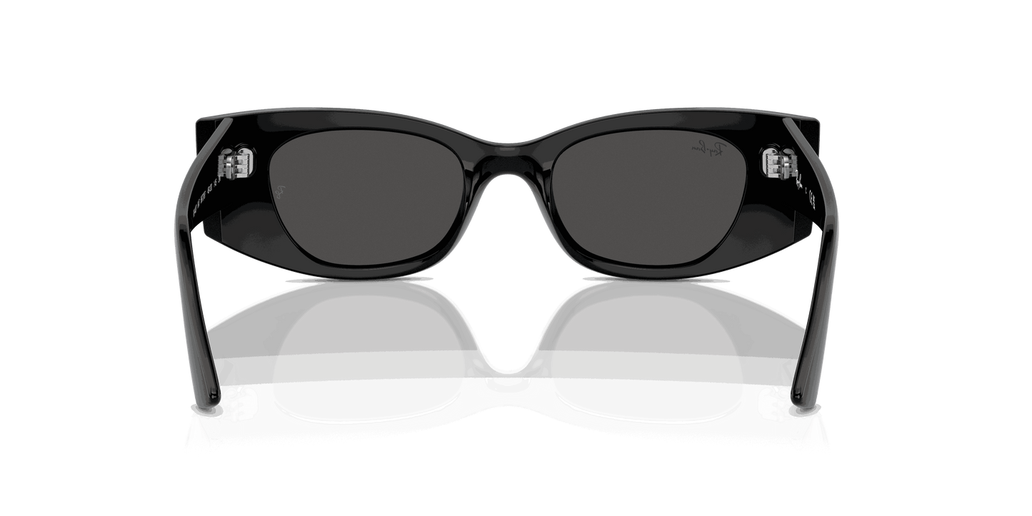 [Dark Grey Lenses, Polished Black Frame]