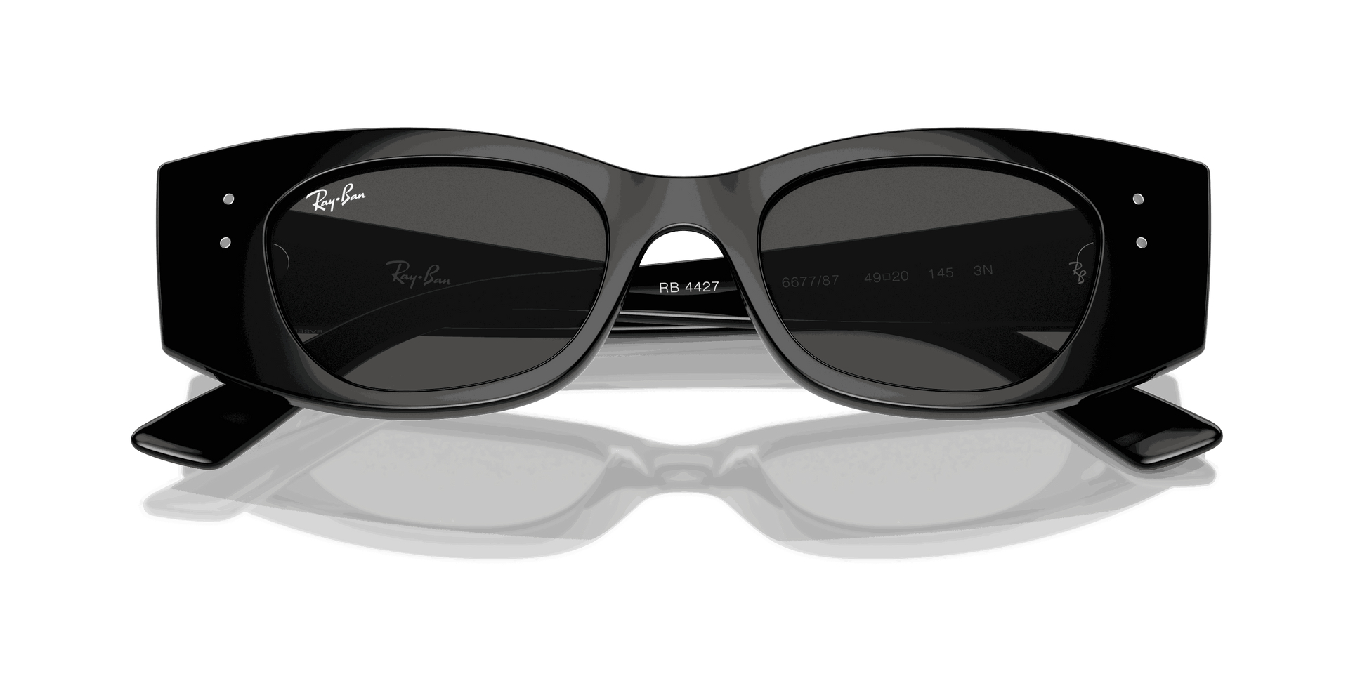 [Dark Grey Lenses, Polished Black Frame]