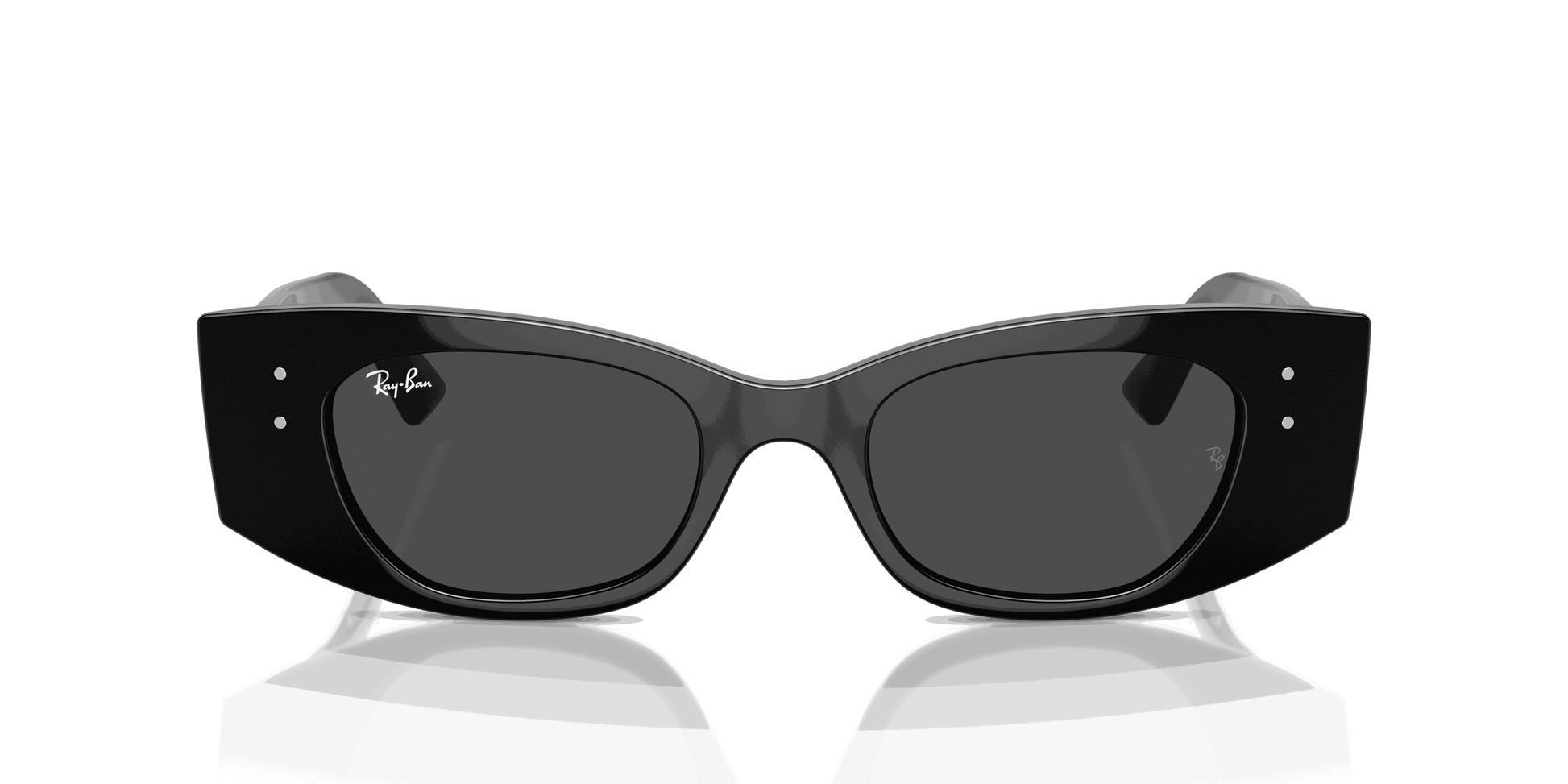 [Dark Grey Lenses, Polished Black Frame]