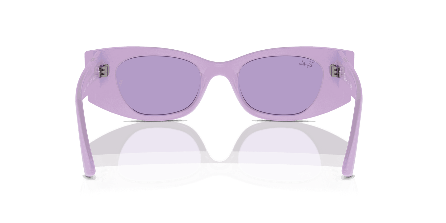 [Violet Lenses, Polished Lilac Frame]
