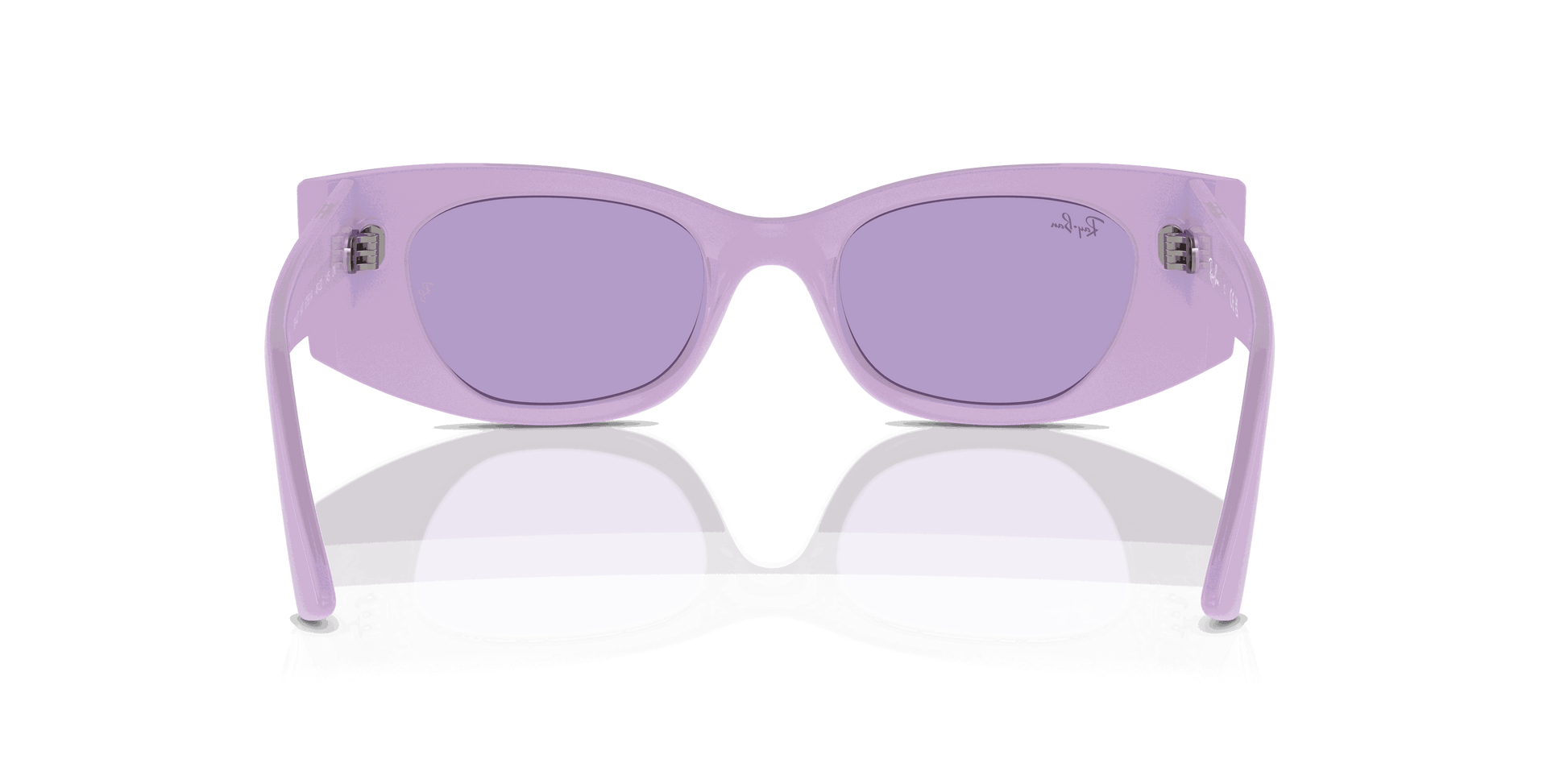 [Violet Lenses, Polished Lilac Frame]