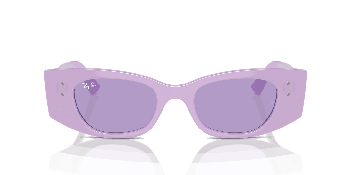 [Violet Lenses, Polished Lilac Frame]