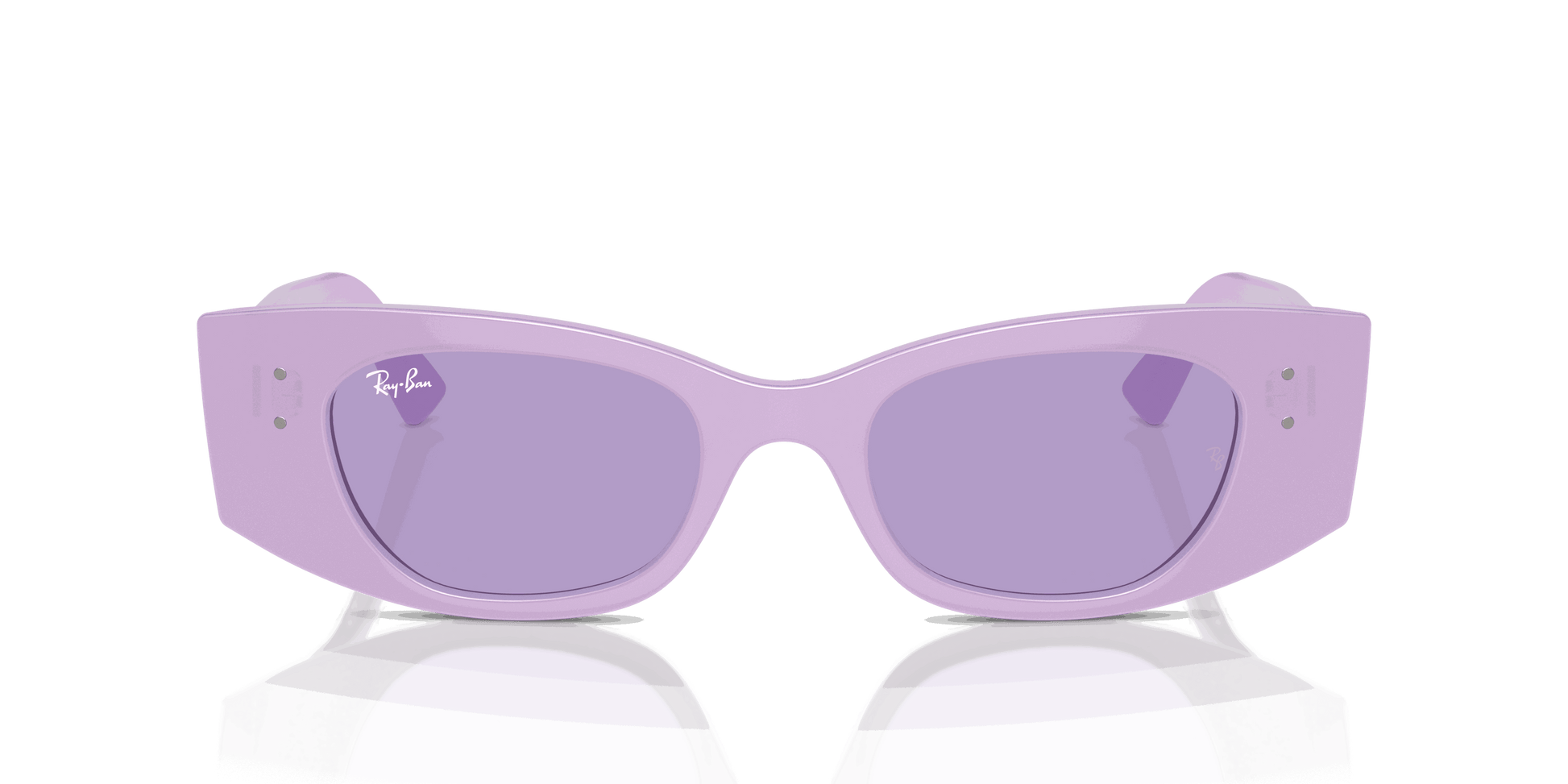 [Violet Lenses, Polished Lilac Frame]
