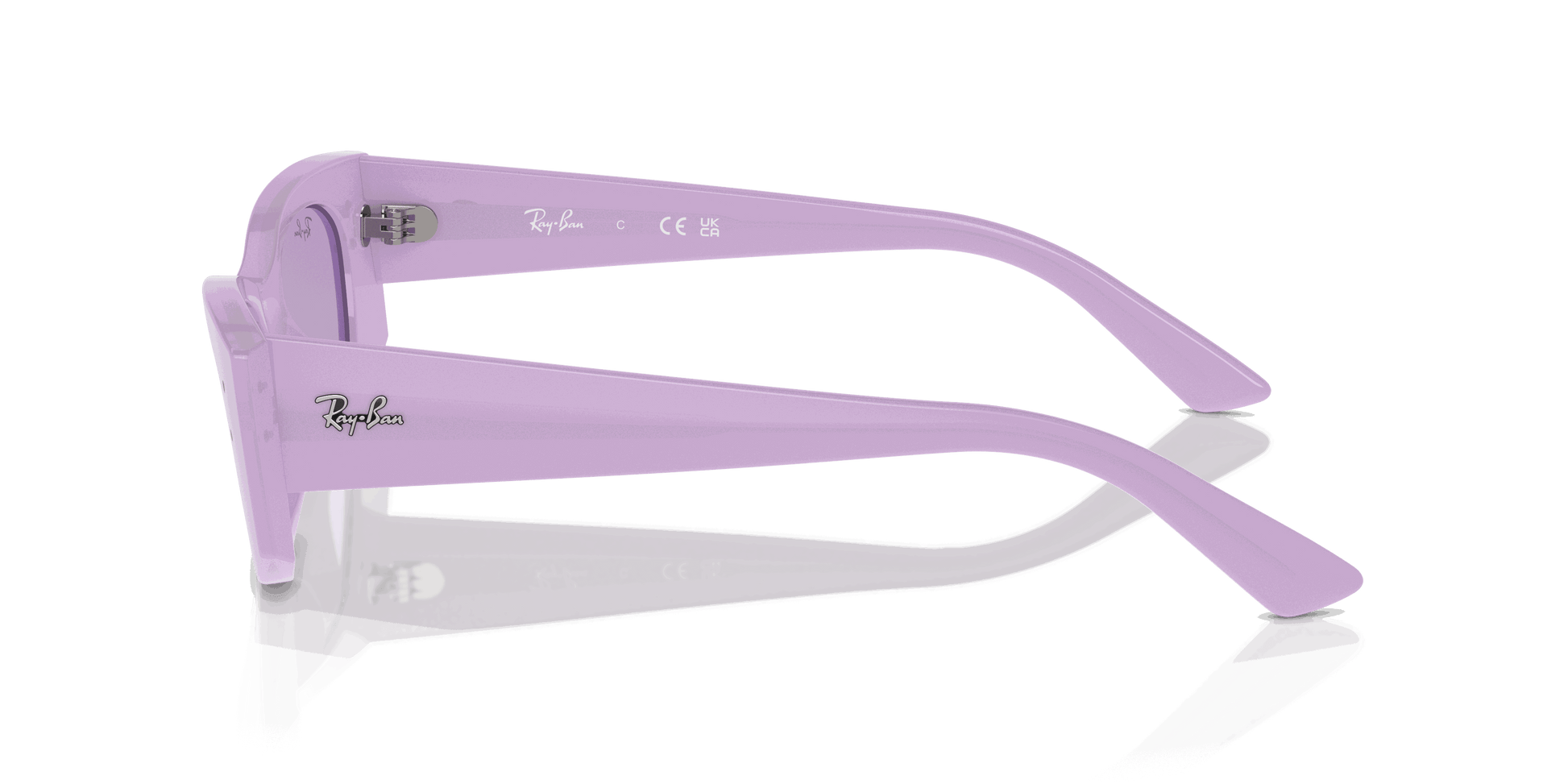 [Violet Lenses, Polished Lilac Frame]