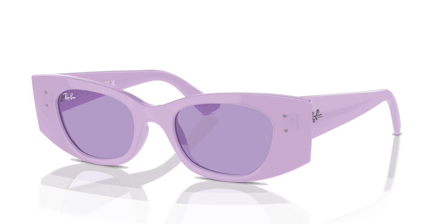 [Violet Lenses, Polished Lilac Frame]