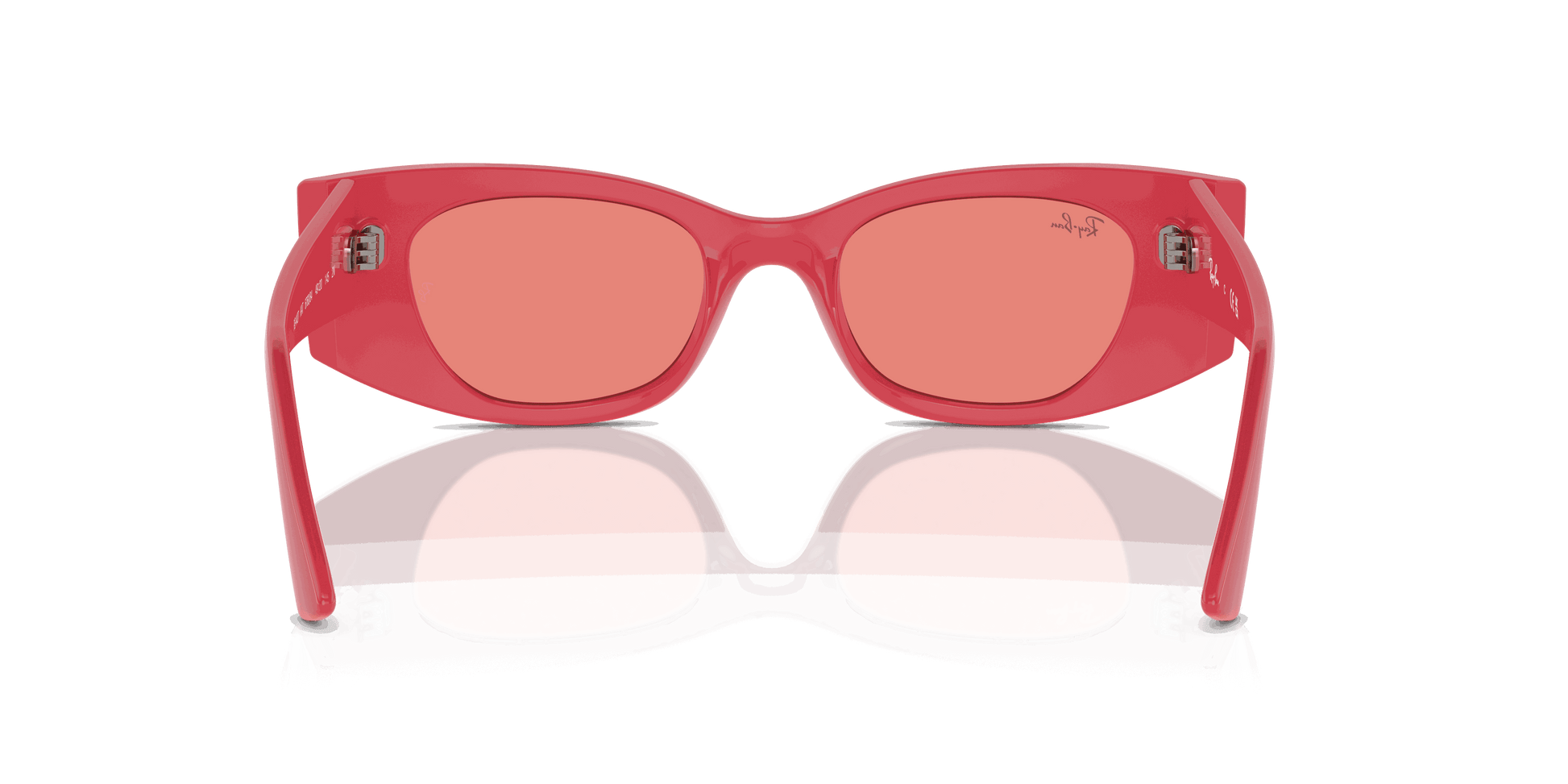 [Pink Lenses, Polished Red Cherry Frame]
