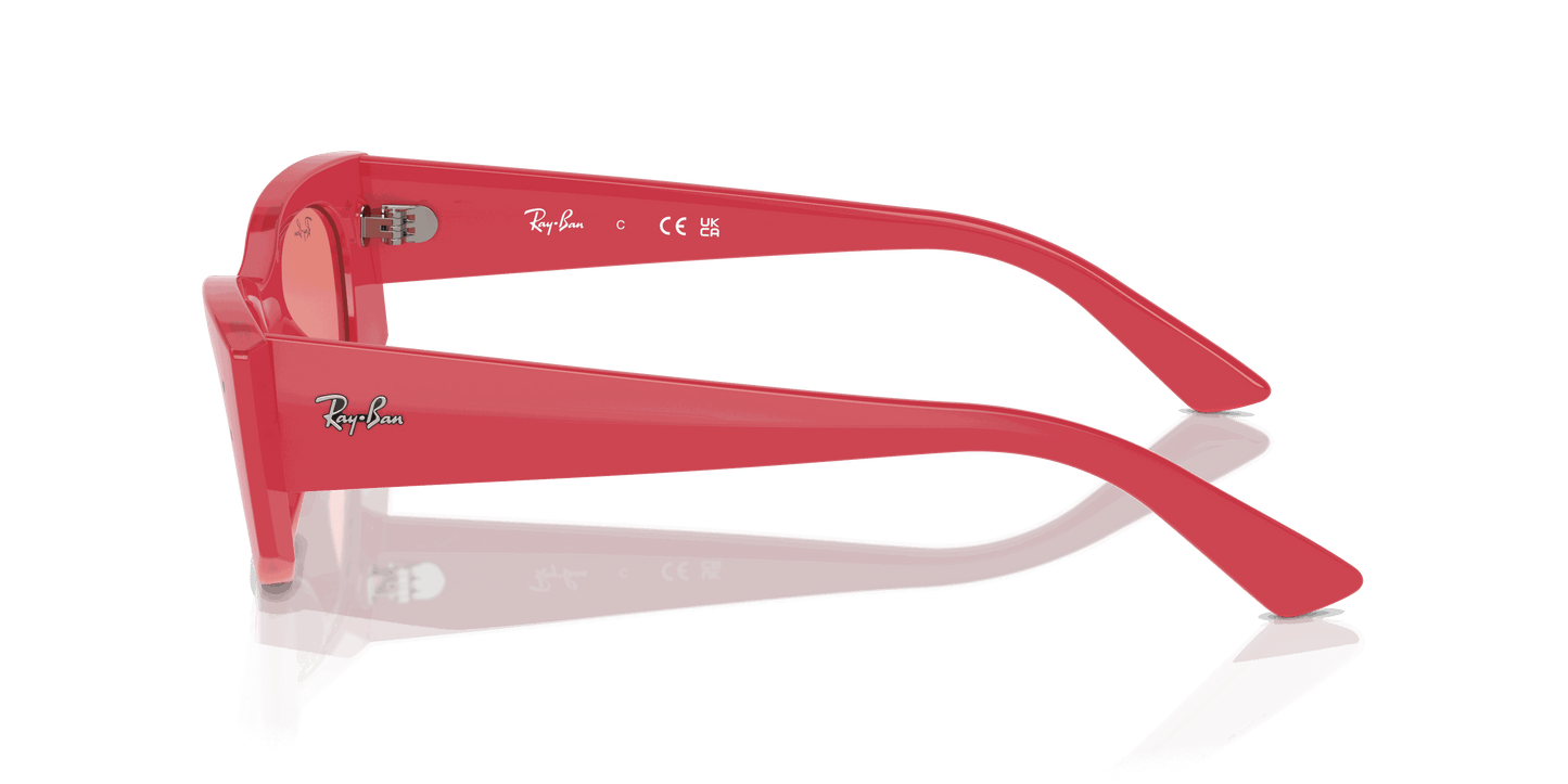 [Pink Lenses, Polished Red Cherry Frame]