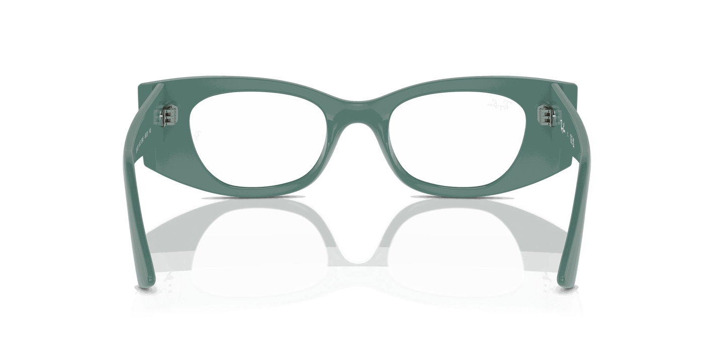 [Clear Lenses, Polished Algae Green Frame]