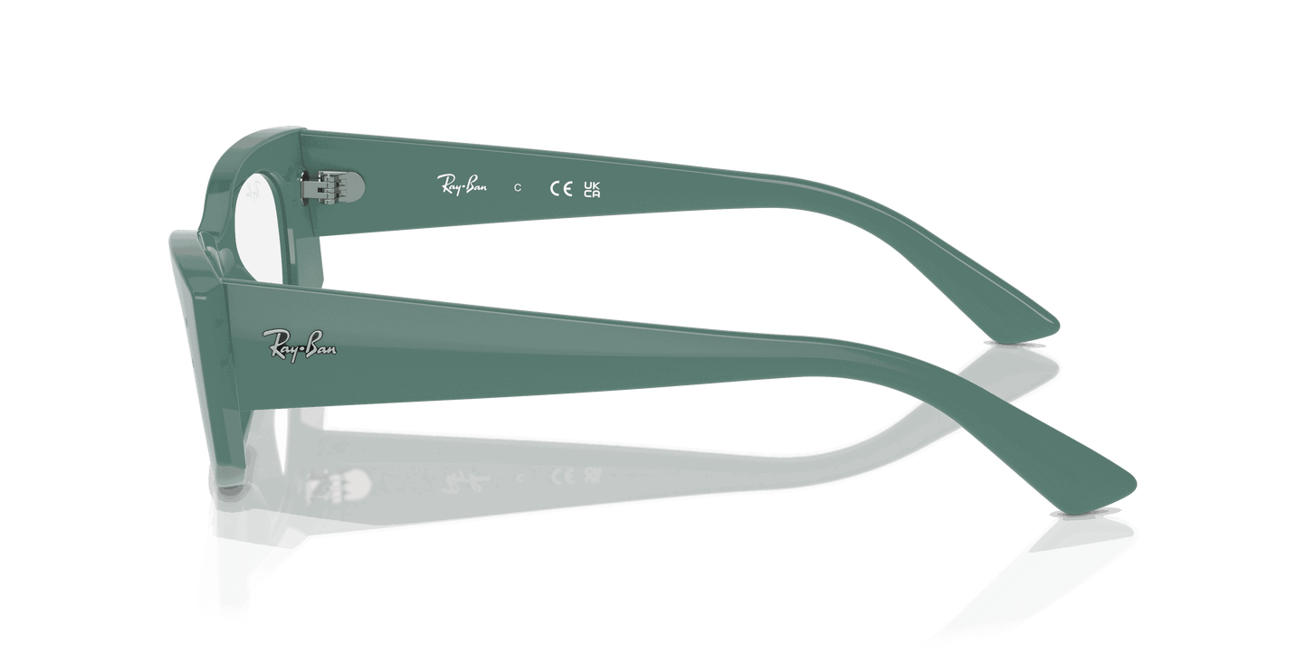 [Clear Lenses, Polished Algae Green Frame]