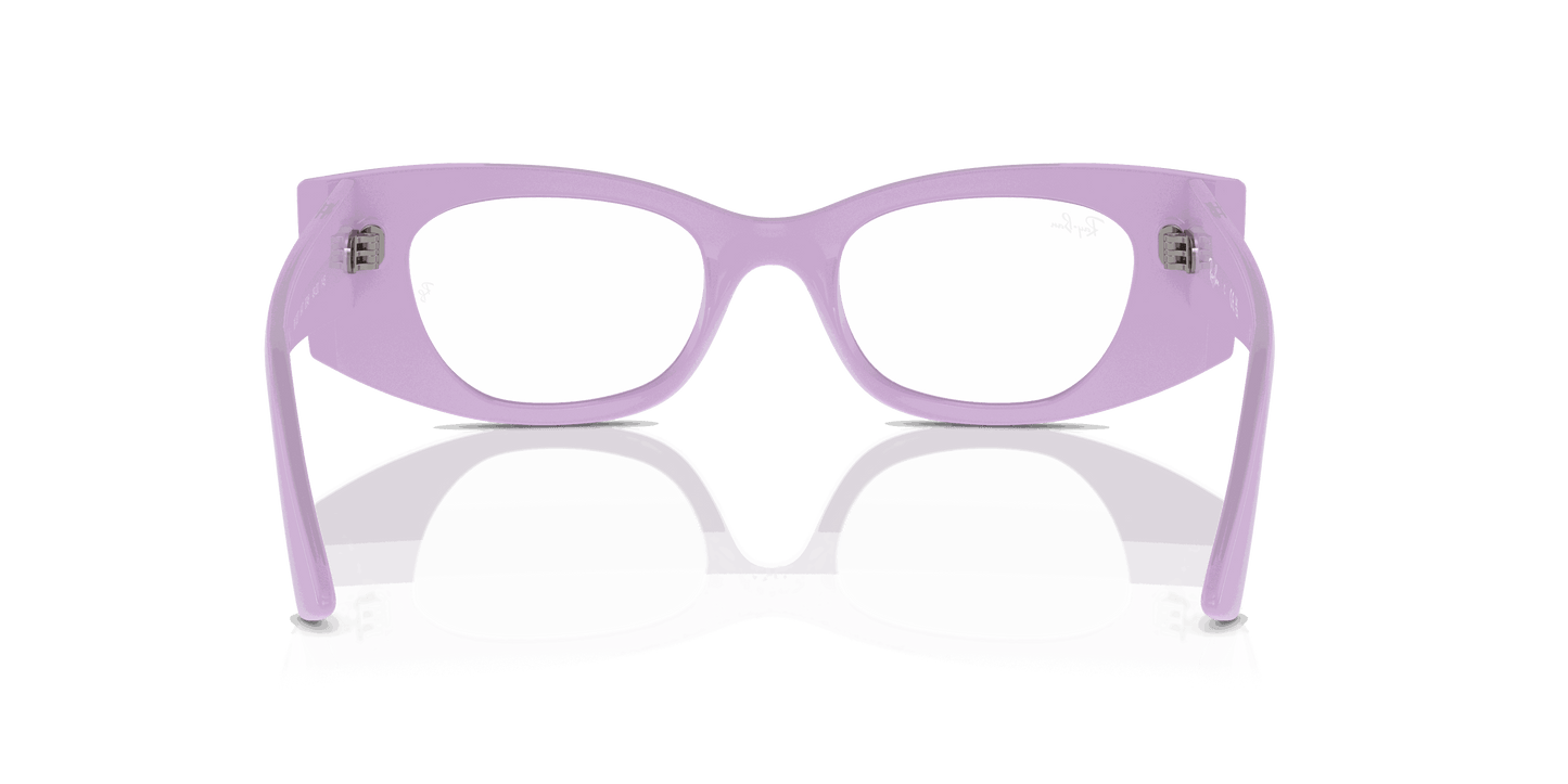 [Clear Lenses, Polished Lilac Frame]
