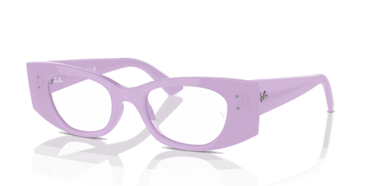 [Clear Lenses, Polished Lilac Frame]