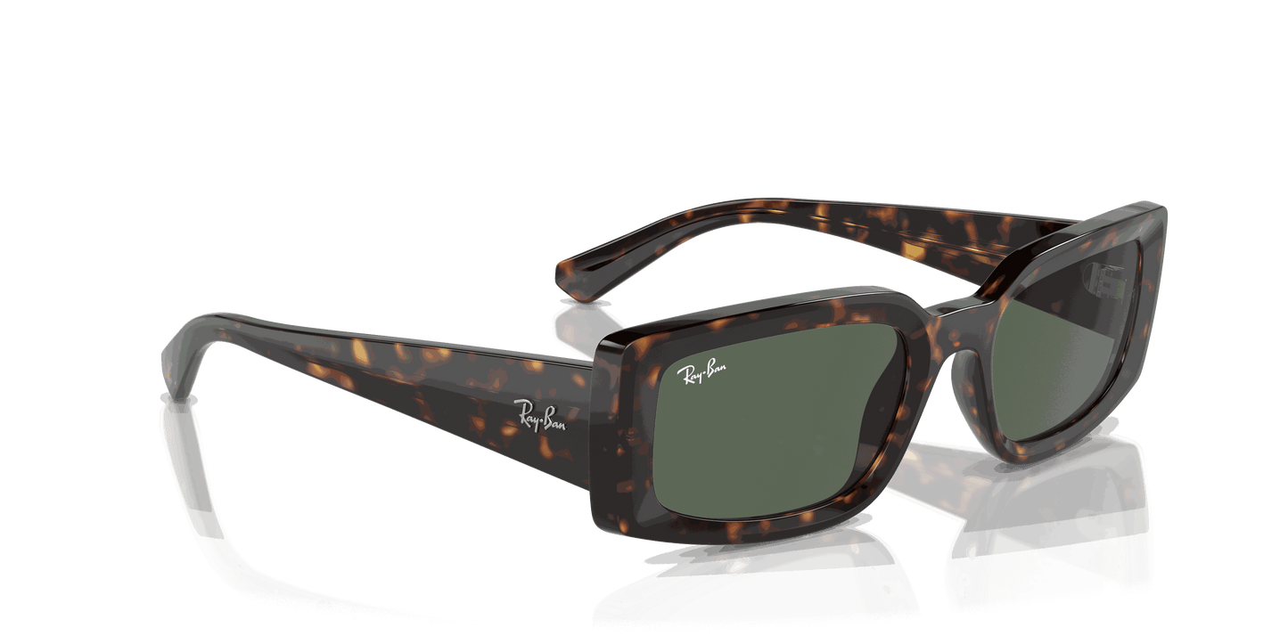 [Dark Green Lenses, Polished Havana Frame]
