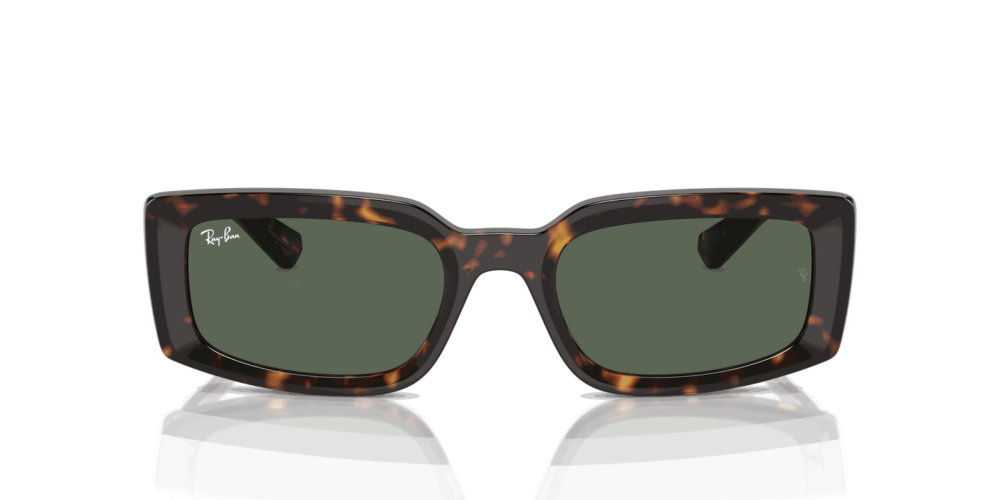 [Dark Green Lenses, Polished Havana Frame]