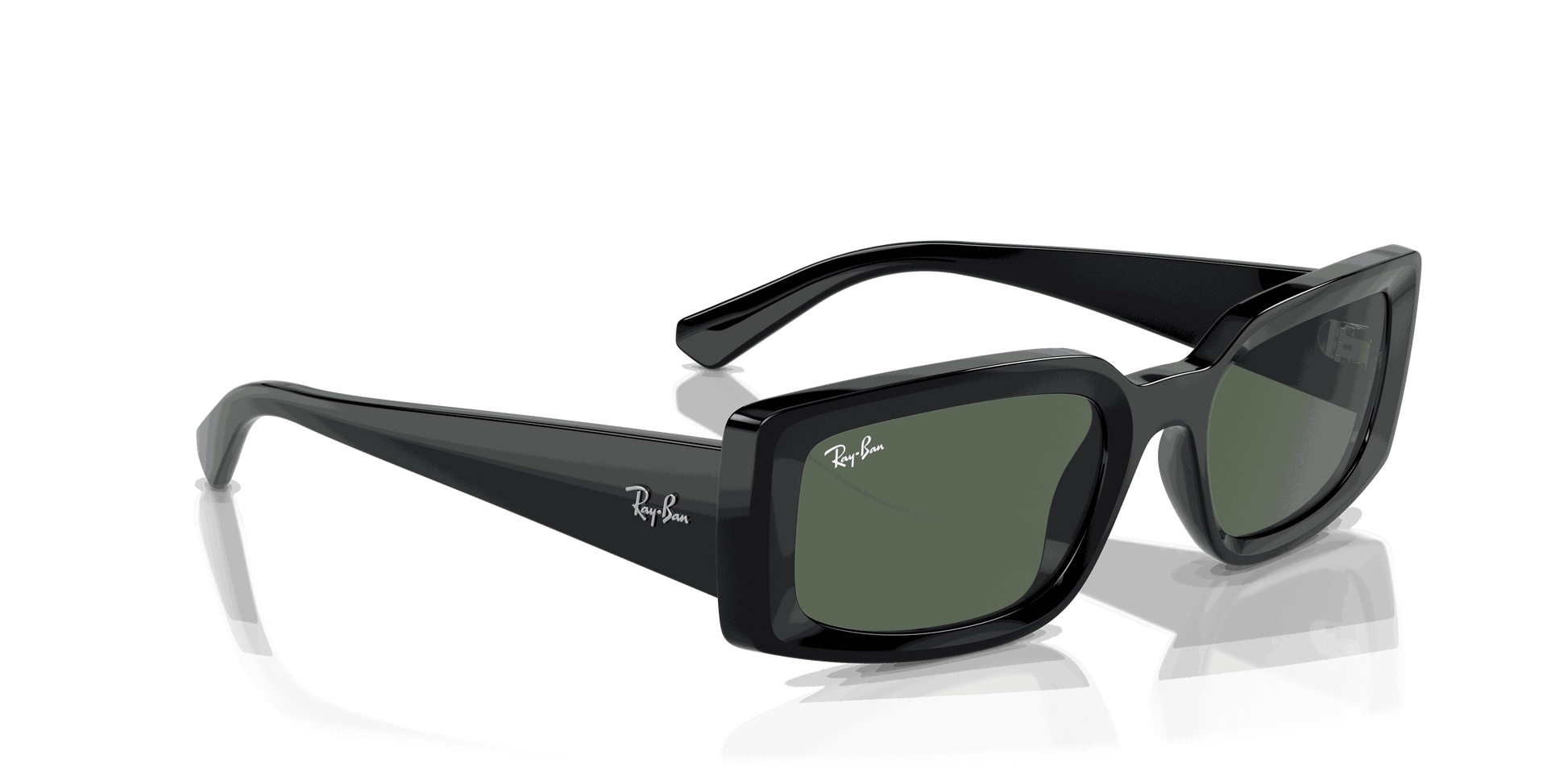 [Dark Green Lenses, Polished Black Frame]