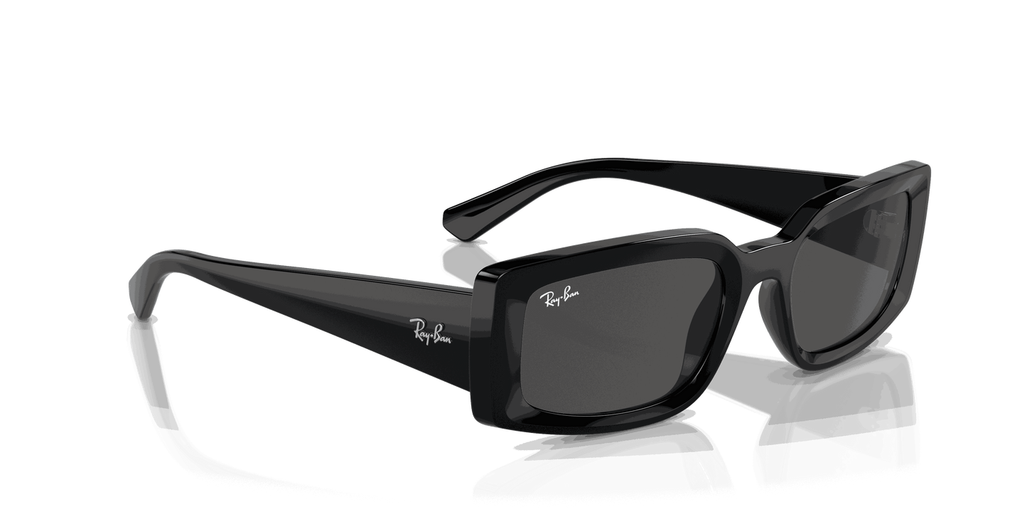 [Dark Grey Lenses, Polished Black Frame]