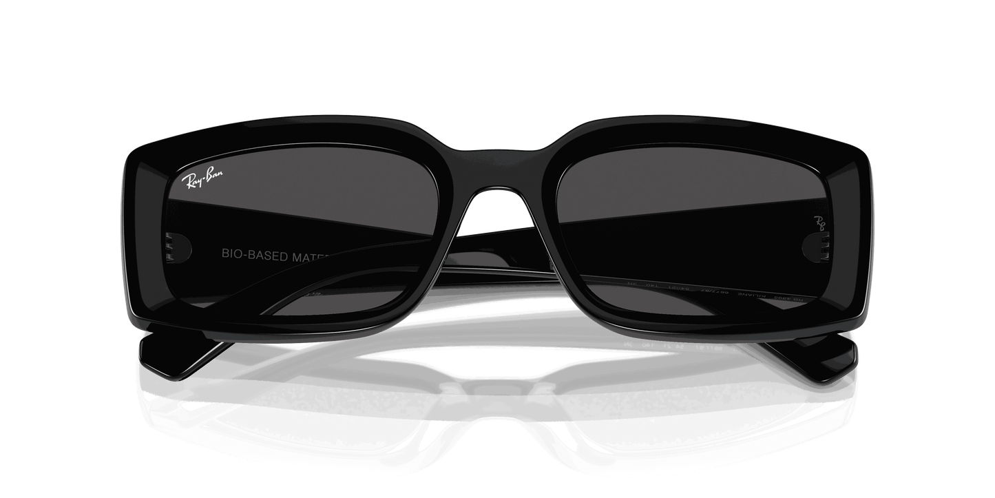[Dark Grey Lenses, Polished Black Frame]