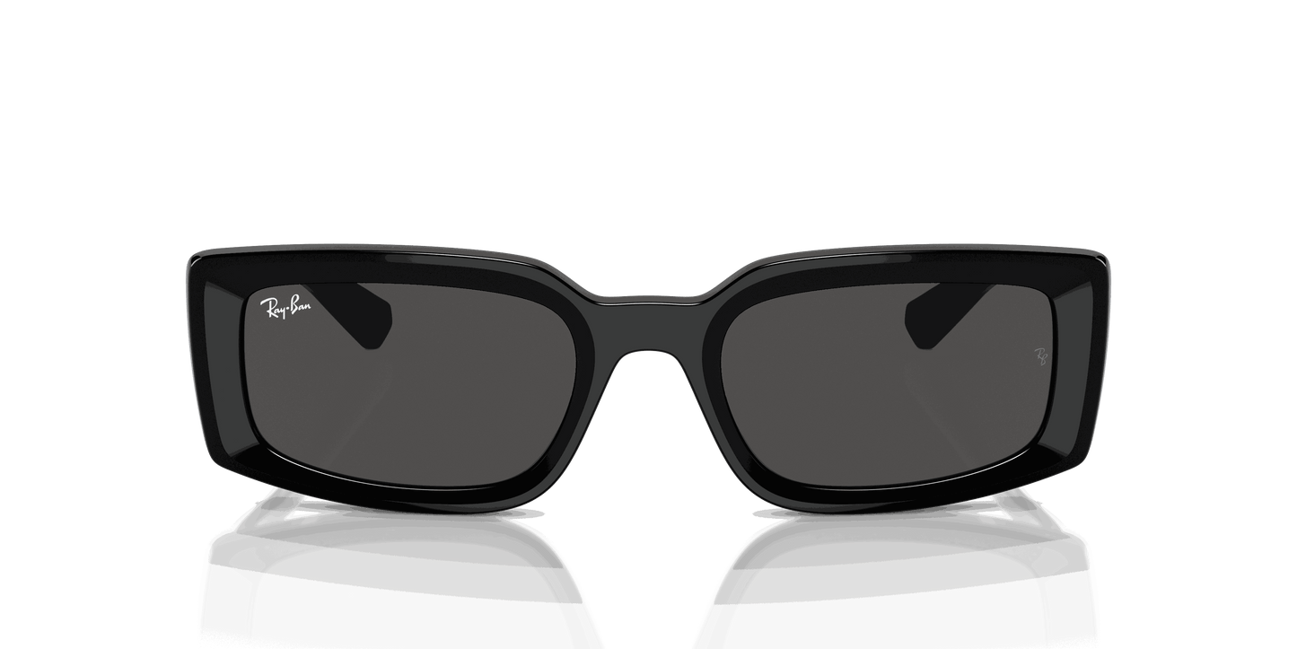 [Dark Grey Lenses, Polished Black Frame]