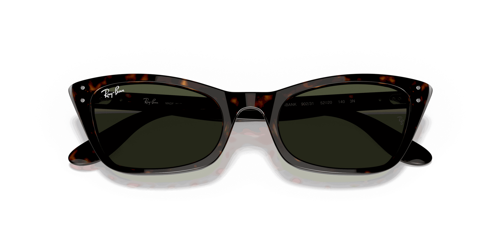 [Green Lenses, Polished Havana Frame]