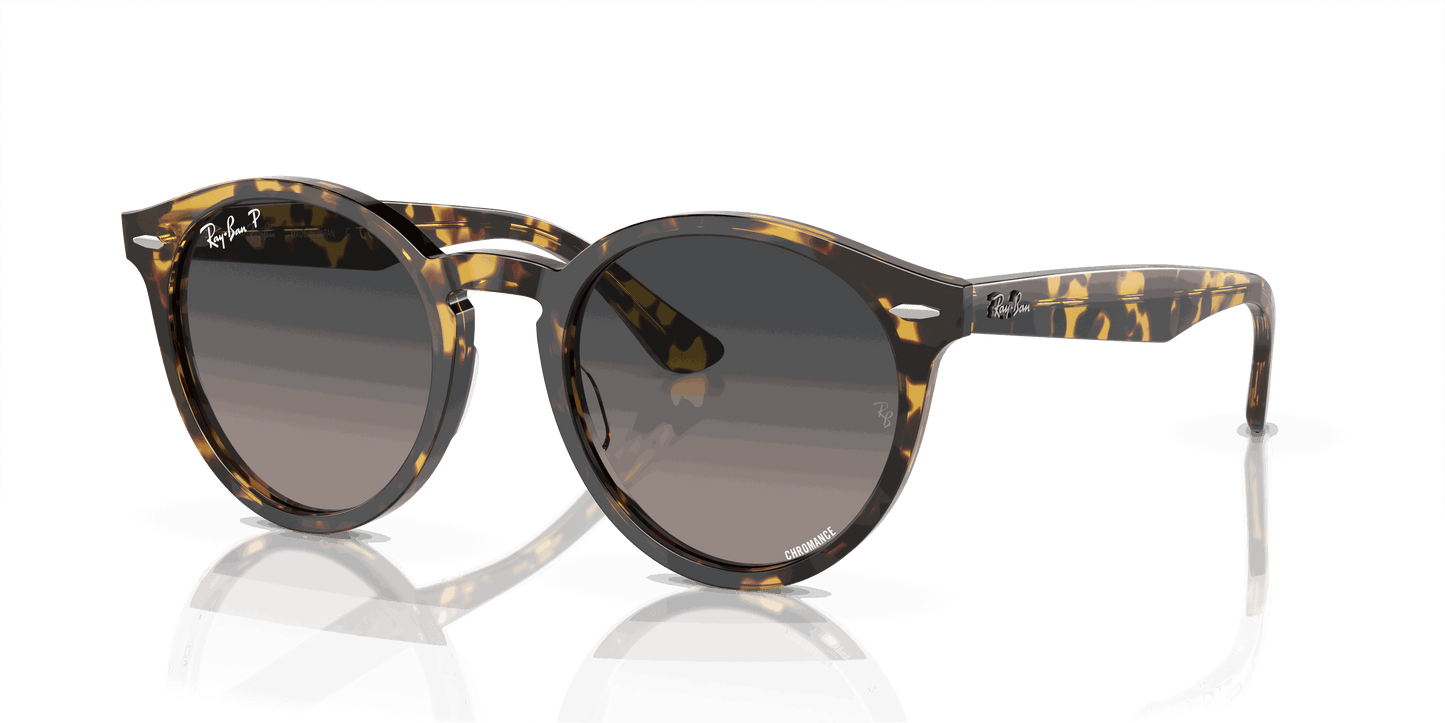 [Grey/Blue Lenses, Polished Yellow Havana Frame]