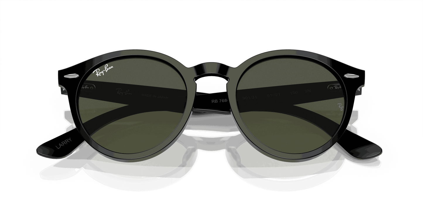 [Green Lenses, Polished Black Frame]
