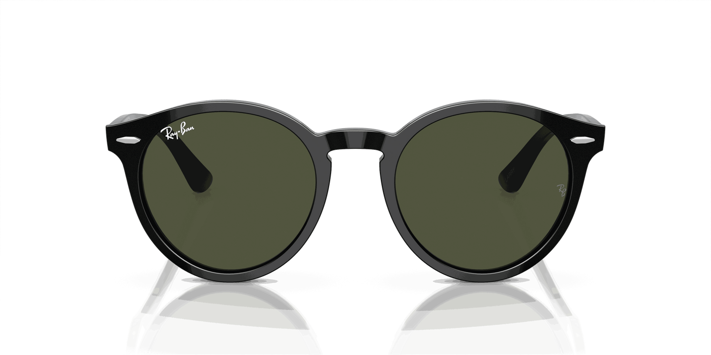 [Green Lenses, Polished Black Frame]