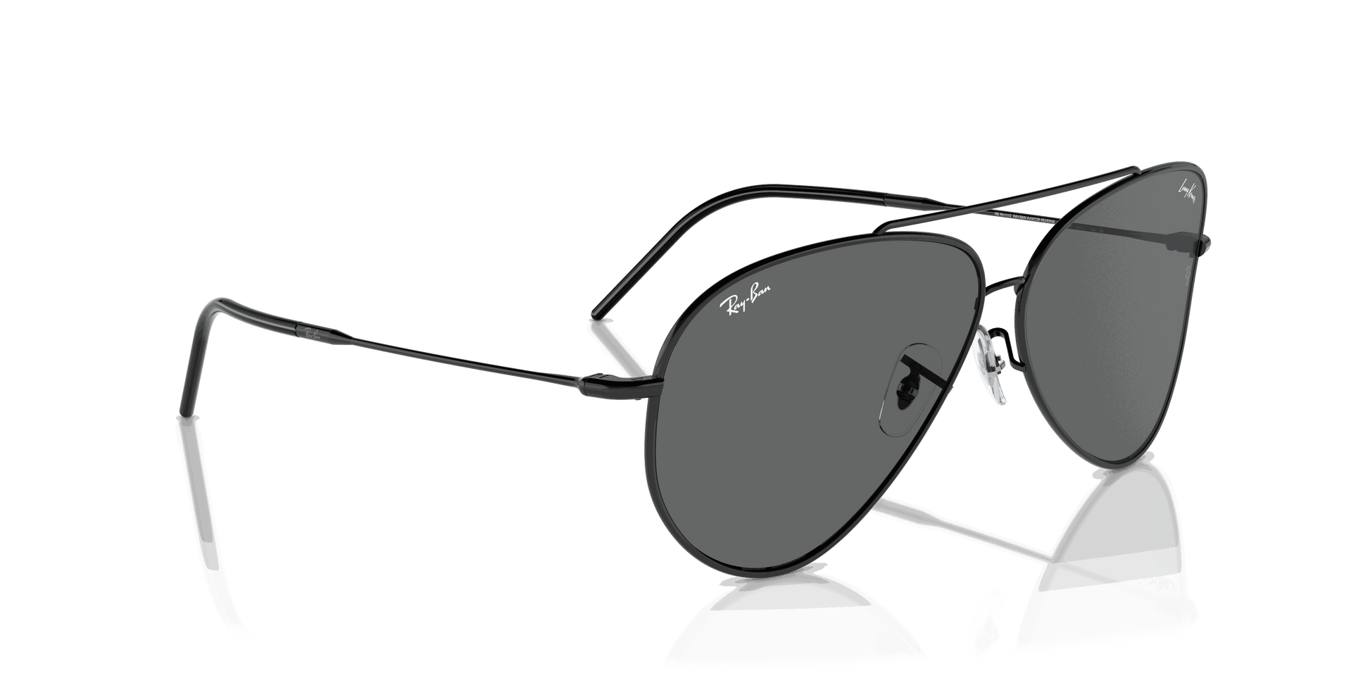 [Dark Grey Lenses, Polished Black Frame]
