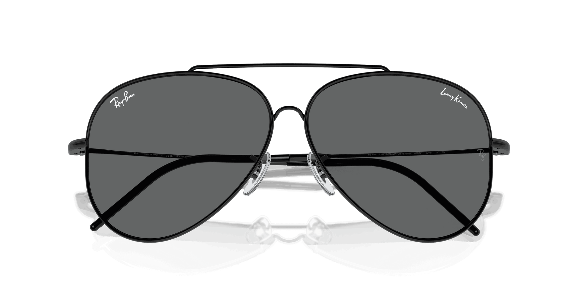 [Dark Grey Lenses, Polished Black Frame]
