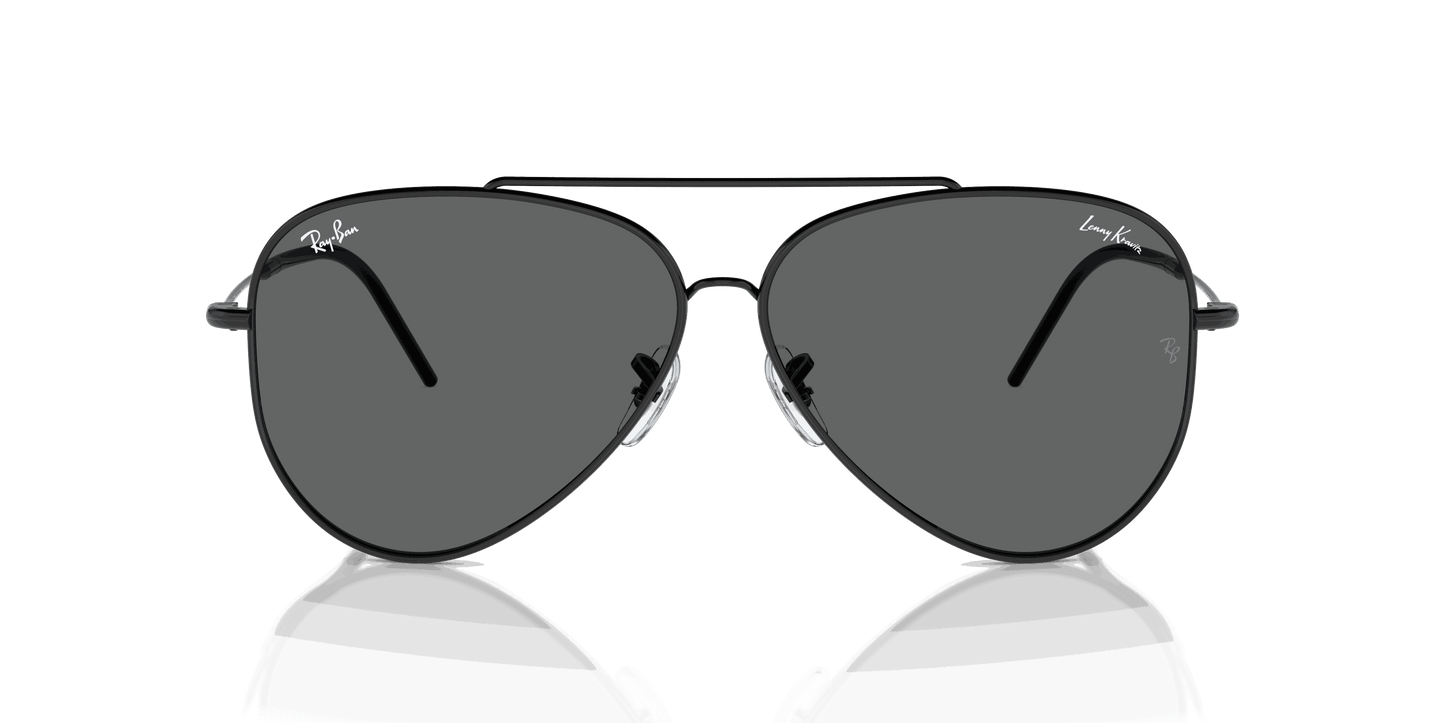 [Dark Grey Lenses, Polished Black Frame]