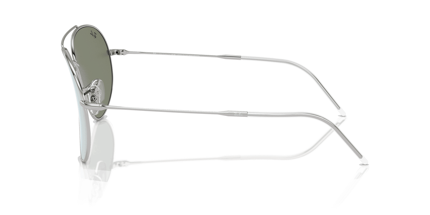 [Silver Lenses, Polished Silver Frame]
